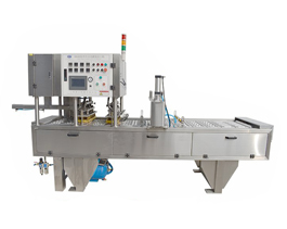 杯裝辣椒醬灌裝機Hot sauce filling machine,小身材大味道！